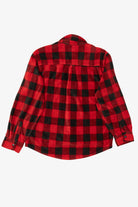 Red Plaid Chaps Button Up Flannel Shirt (2010s)