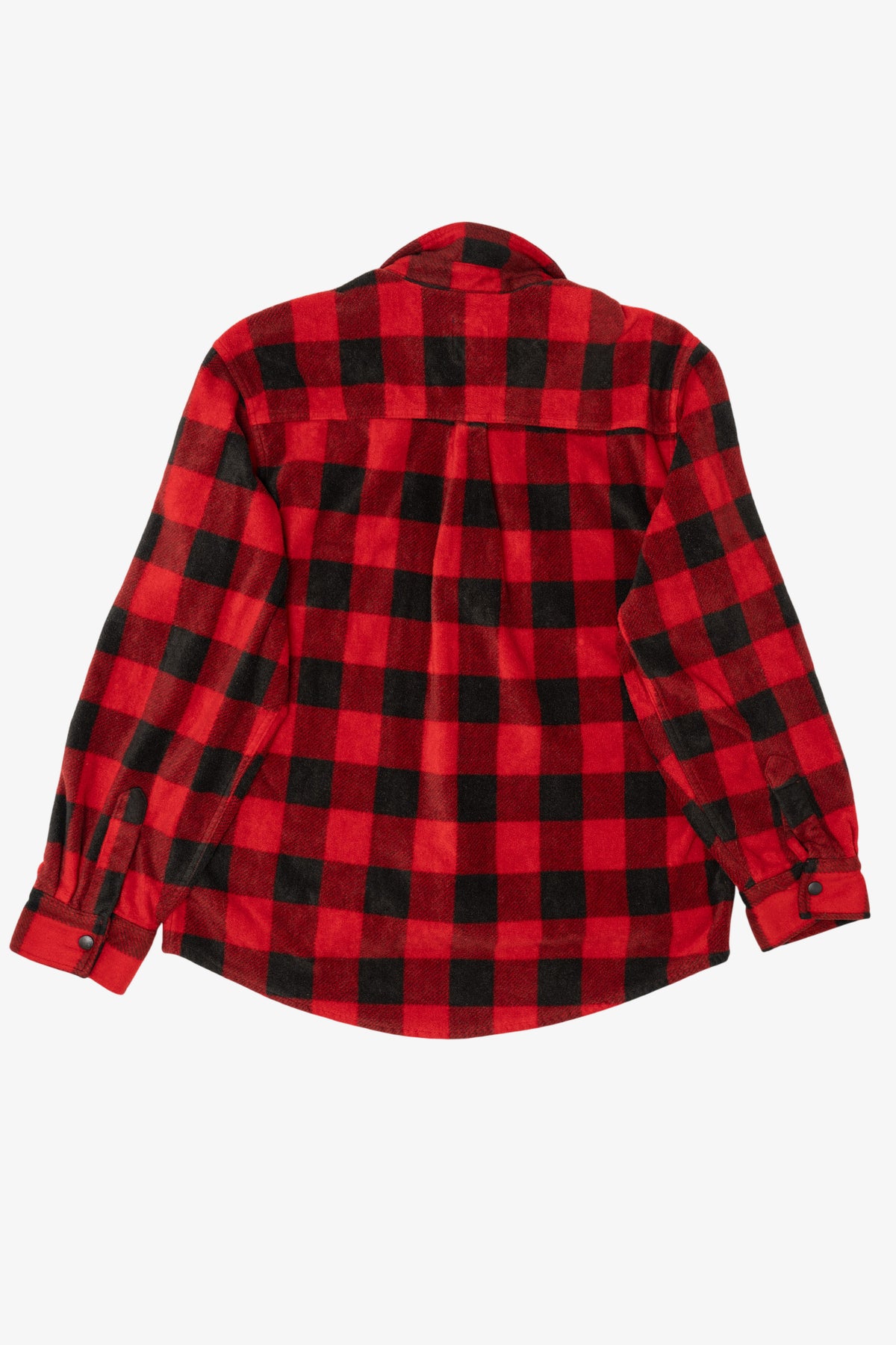 Red Plaid Chaps Button Up Flannel Shirt (2010s)
