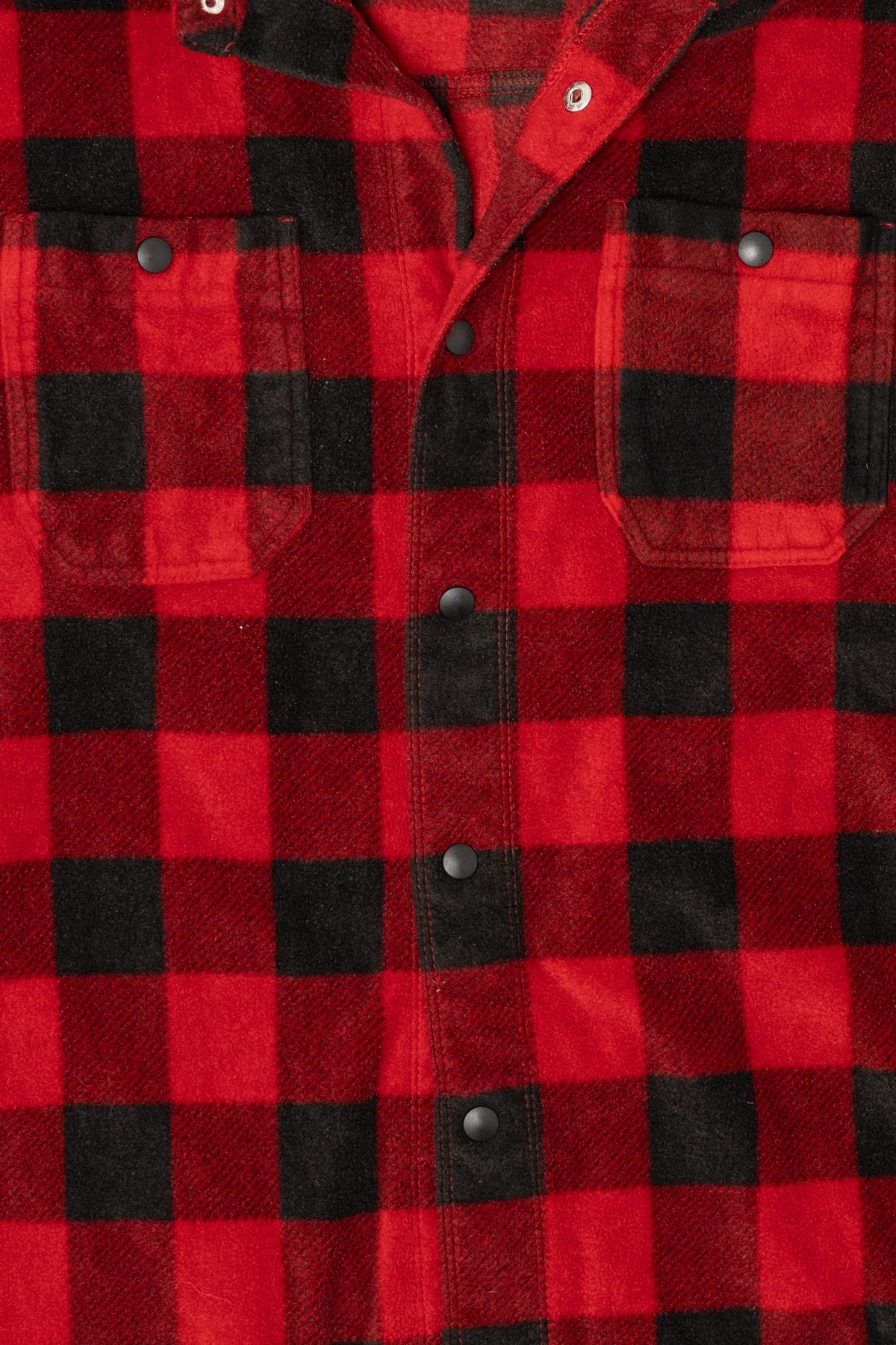 Red Plaid Chaps Button Up Flannel Shirt (2010s)