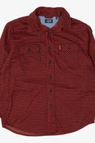 Red Plaid Chaps Button Up Shirt (2010s)