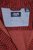 Red Plaid Chaps Button Up Shirt (2010s)