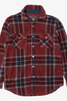 Burgundy Plaid Freedom Foundry Button Up Shirt (2010s)