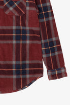 Burgundy Plaid Freedom Foundry Button Up Shirt (2010s)