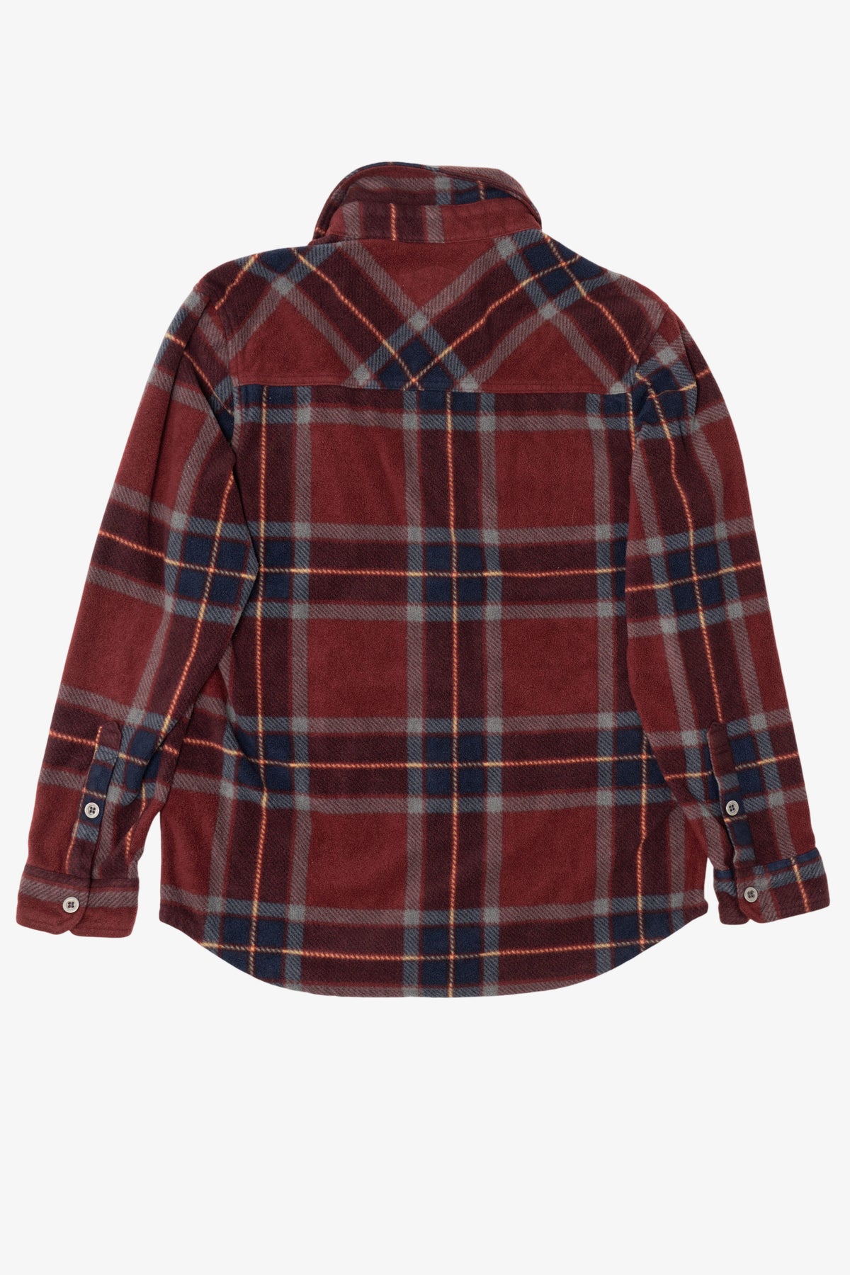 Burgundy Plaid Freedom Foundry Button Up Shirt (2010s)