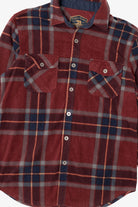 Burgundy Plaid Freedom Foundry Button Up Shirt (2010s)
