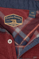 Burgundy Plaid Freedom Foundry Button Up Shirt (2010s)