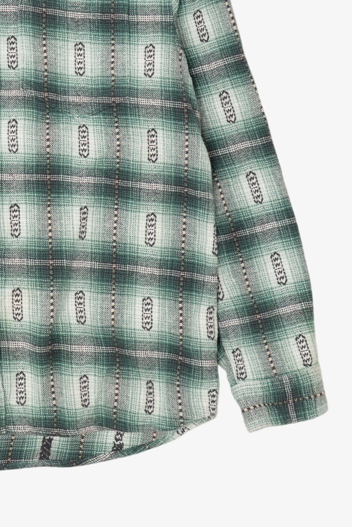 Green Urban Outfitters Button Up Shirt (2010s)