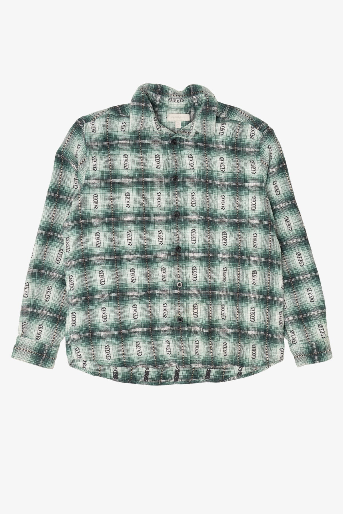 Green Urban Outfitters Button Up Shirt (2010s)