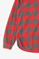 Red Checkered American Eagle Button Up Shirt (2010s)