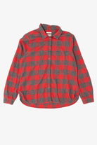 Red Checkered American Eagle Button Up Shirt (2010s)