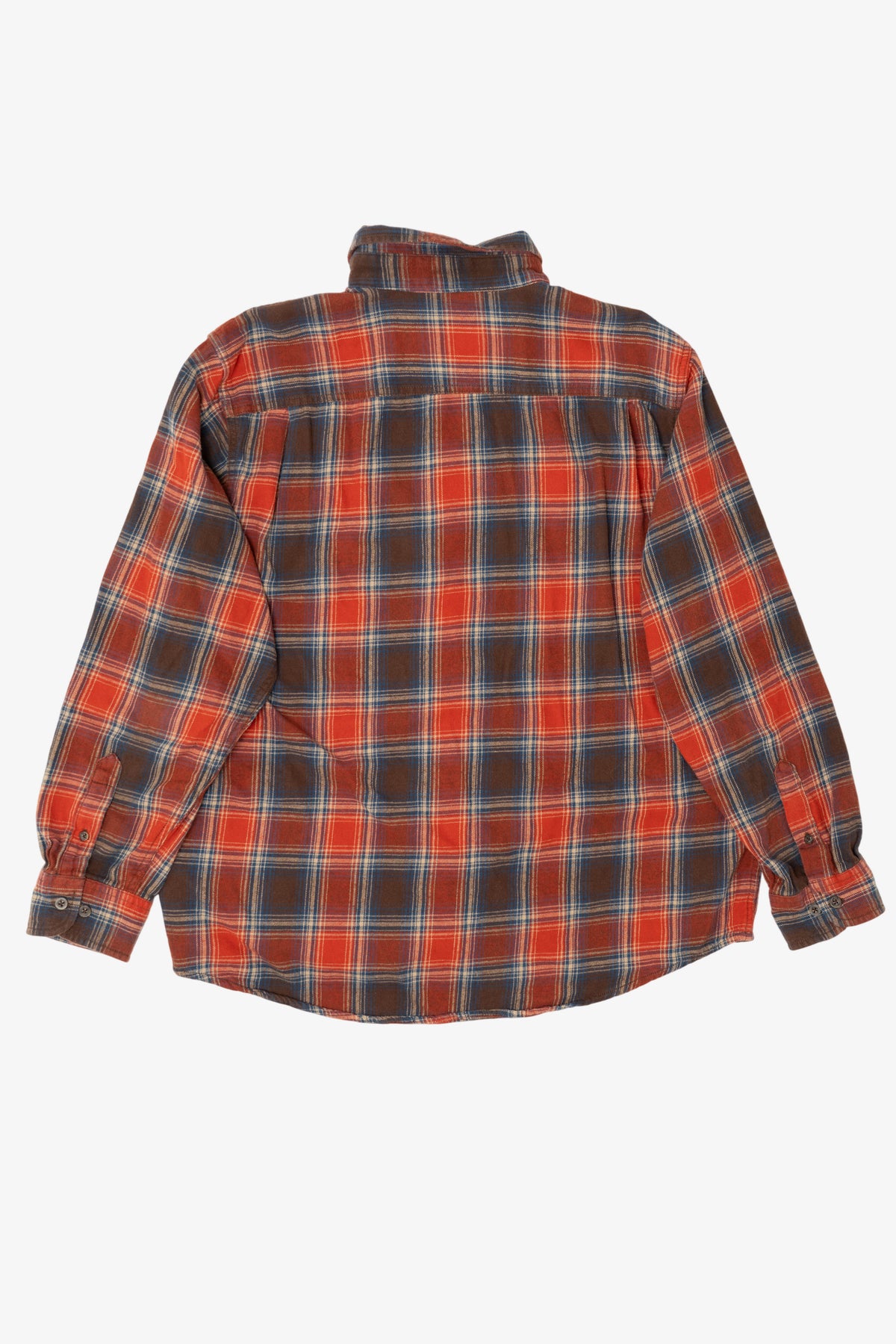 Vintage Red Plaid Faded Glory Button Up Shirt (2000s)