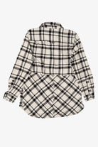 Black And White Plaid Duluth Trading Co. Button Up Shirt (2010s)