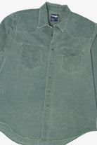 Vintage Army Green Wrangler Button Up Shirt (1990s)