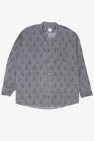 Vintage Paisley Pattern American Weekend Button Up Shirt (1990s)