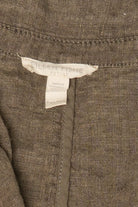 Vintage Brown Eileen Fisher Linen Blazer (2000s)