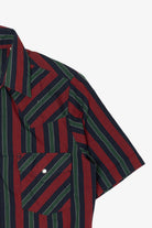 Vintage Striped Ely Cattleman Button Up Shirt (1990s)