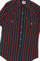 Vintage Striped Ely Cattleman Button Up Shirt (1990s)