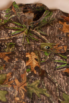 Dark Green Mossy Oak Camo Button Up (2000s)