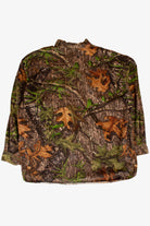 Dark Green Mossy Oak Camo Button Up (2000s)