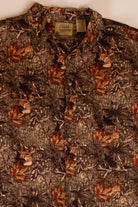 Outdoor Life Deer Heads Camo Button Up (2000s)