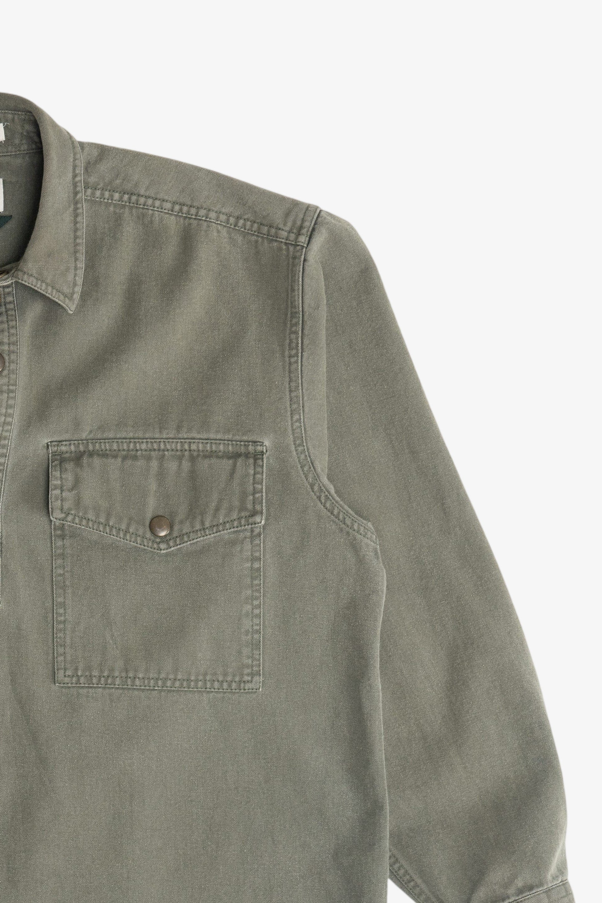 Vintage Orvis Malpai Double Pocket Quarter Snap Button Top (2000s)