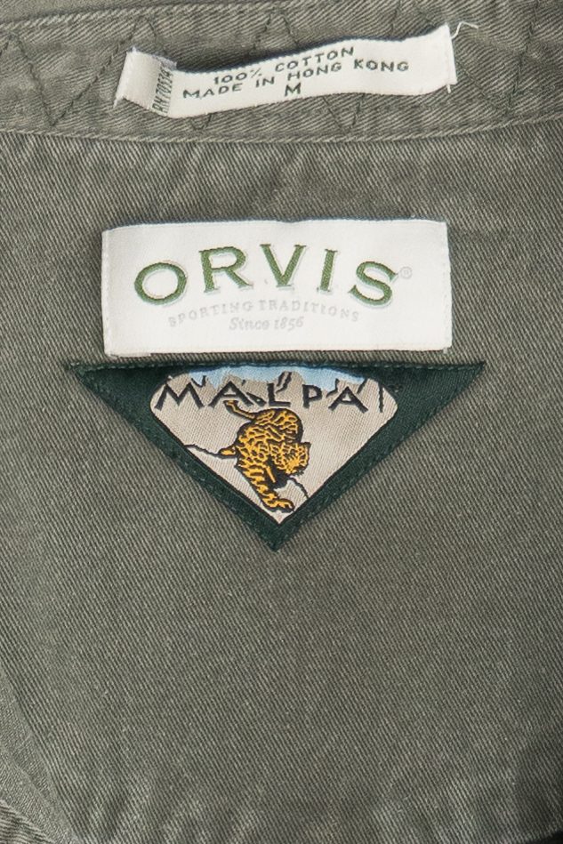 Vintage Orvis Malpai Double Pocket Quarter Snap Button Top (2000s)