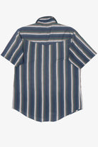 Vintage Blue Striped Plains Button Up Shirt (1990s)