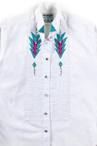 Vintage Pleated Wrangler Button Up Shirt
