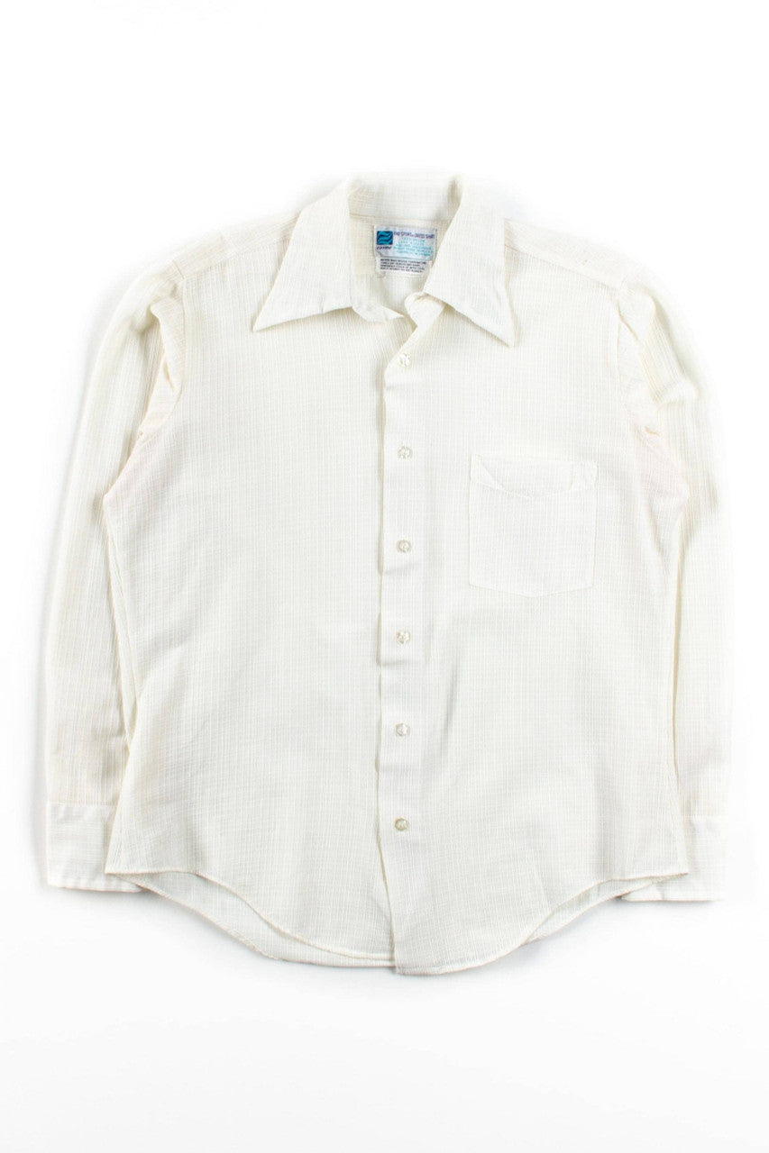 Vintage Sheer Button Up Shirt