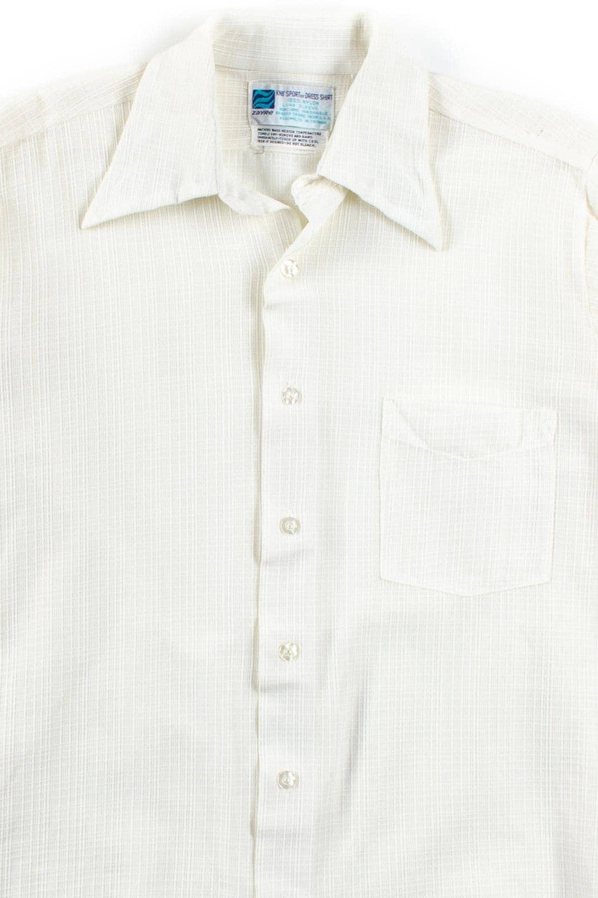 Vintage Sheer Button Up Shirt
