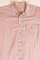 Vintage Pink Short Sleeve Button Up Shirt (1990s)