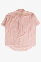 Vintage Pink Short Sleeve Button Up Shirt (1990s)