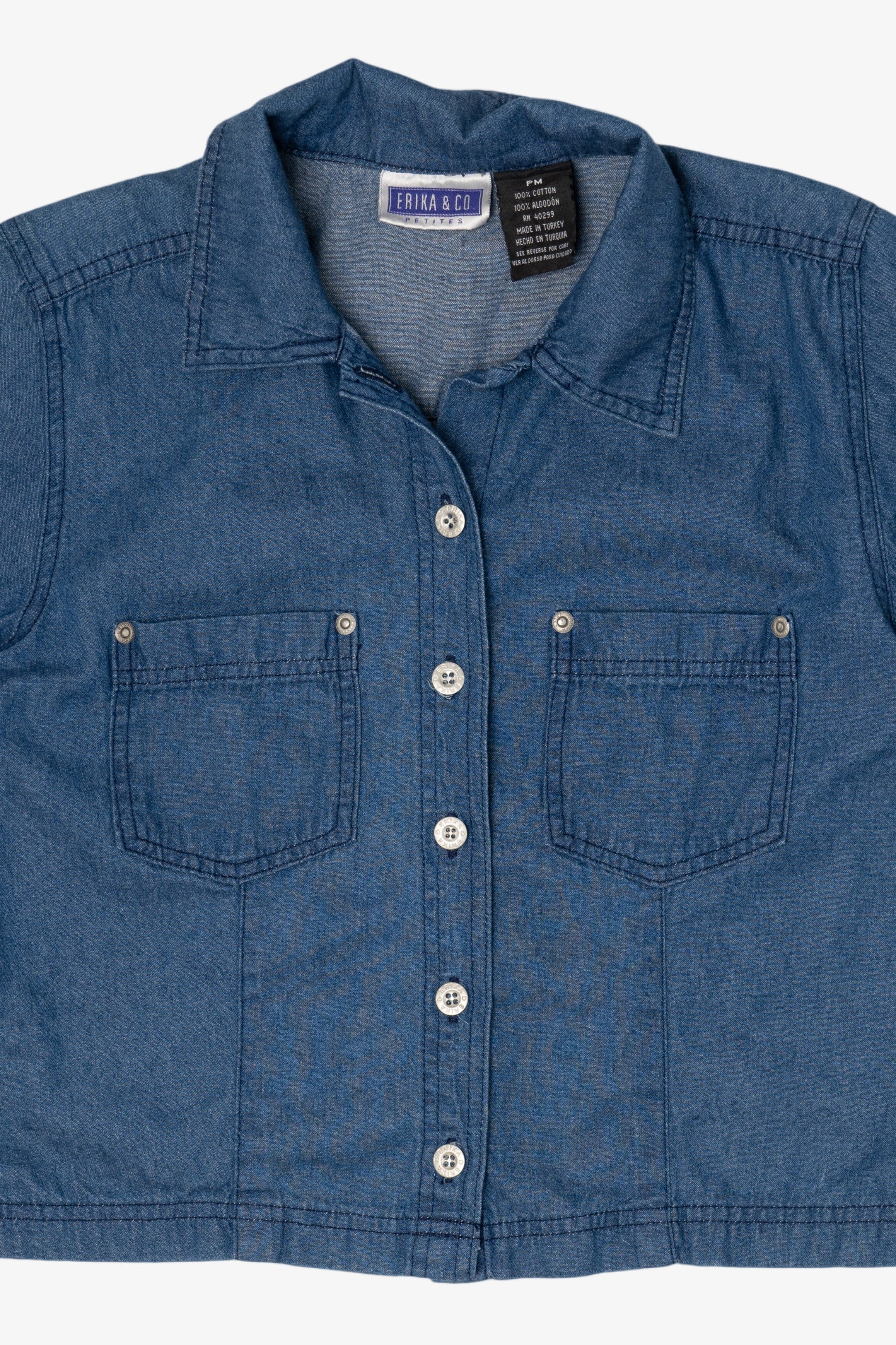 Vintage Denim Erika & Co Top (2000s)