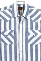Vintage Striped Western Fashions Button Up Shirt