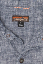 Blue Patagonia Flannel Shirt (2010s)