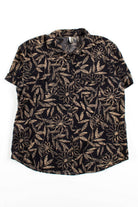 Gold Leaves Button Up Shirt