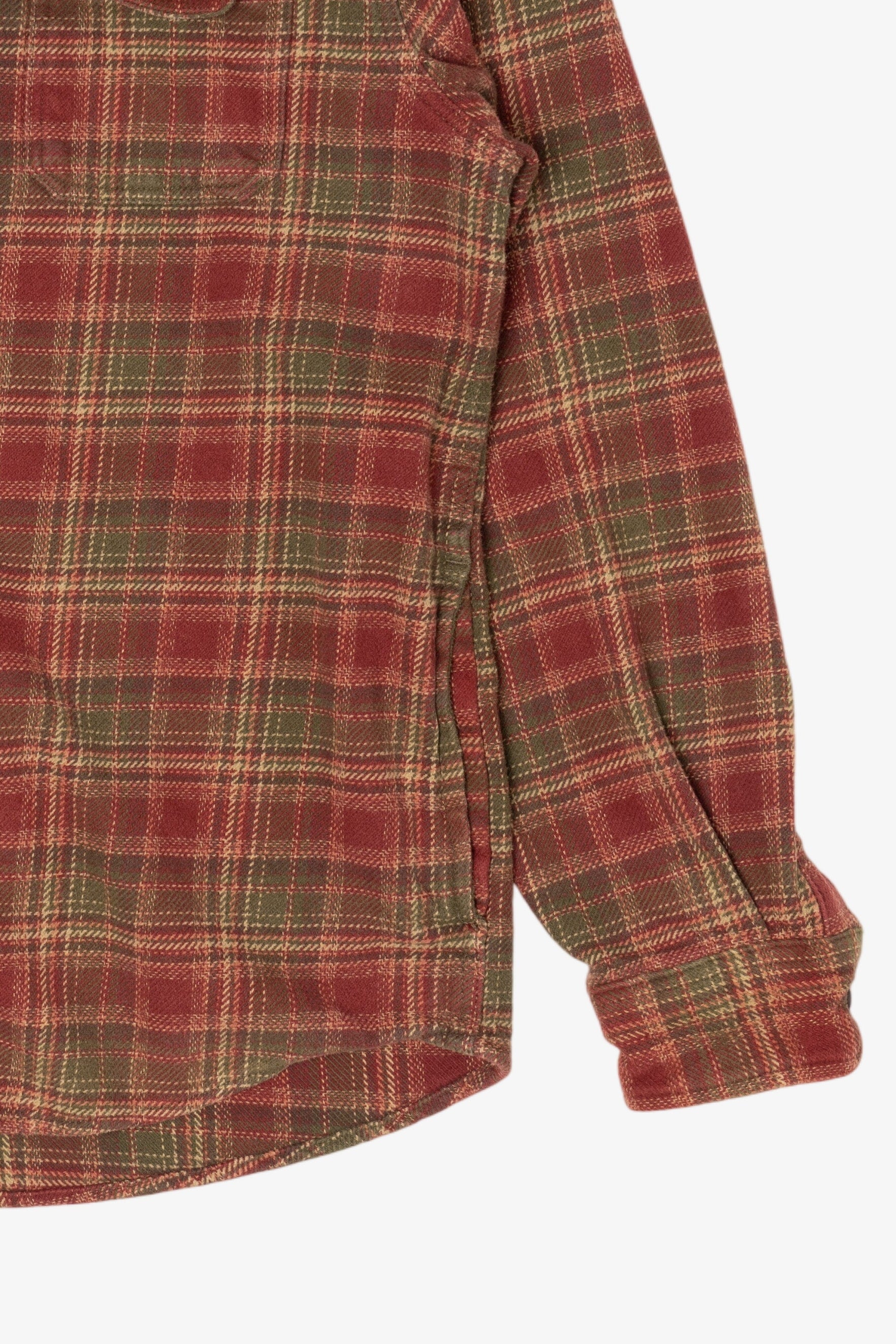 Red Orvis Flannel Shirt