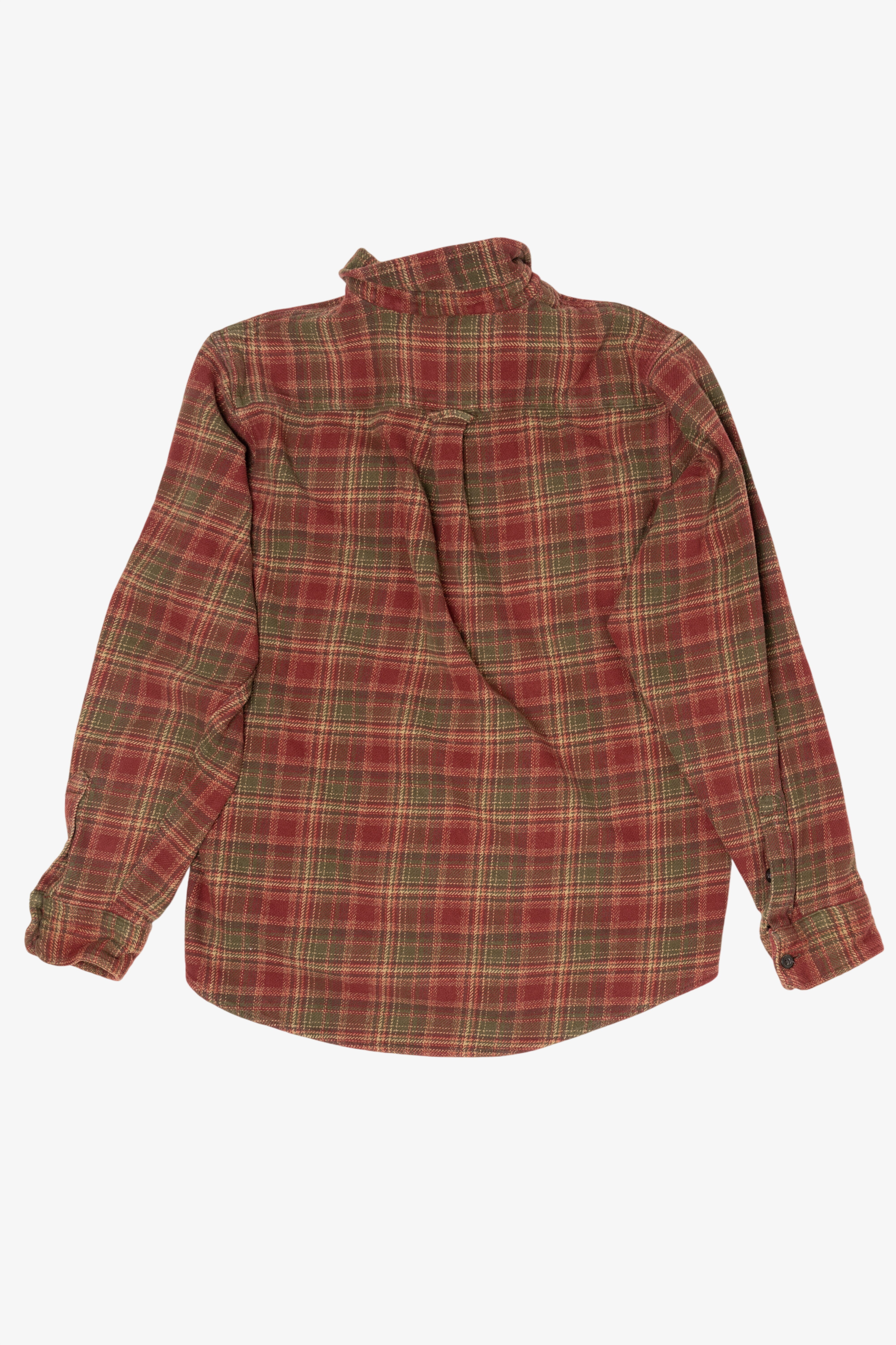 Red Orvis Flannel Shirt