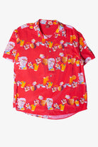 "It's Time For Happy Hour" Button Up Shirt (2020s)