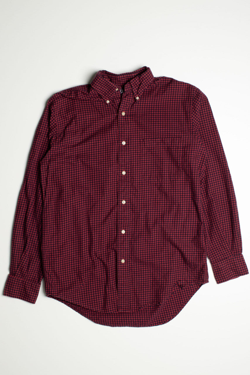 Vintage Lands' End Button Up Shirt 1