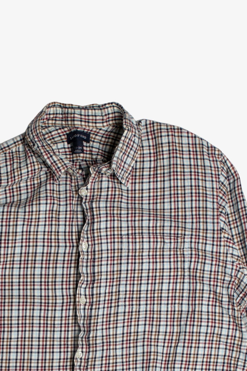 Vintage Lands' End Button Up Shirt
