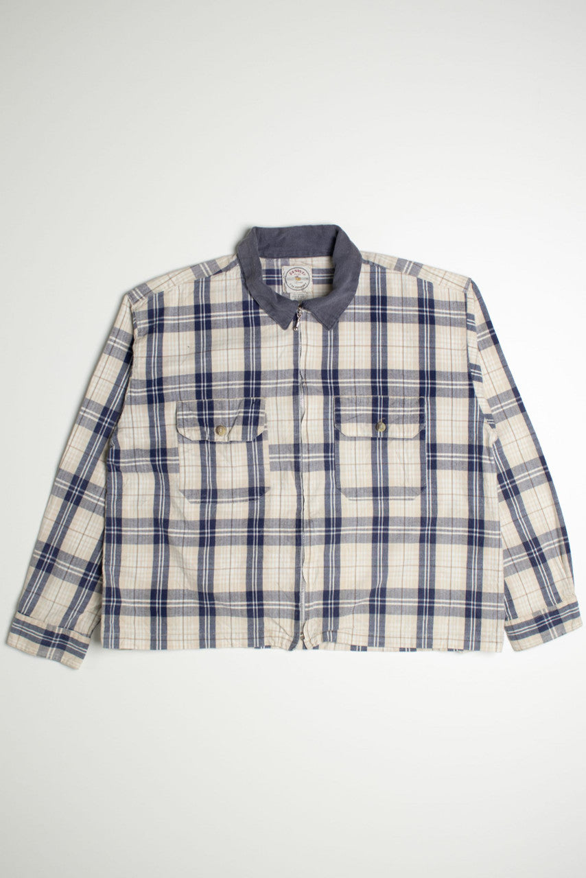 Vintage Resist Button Up Shirt