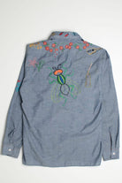 Vintage Nature Art Button Up Shirt