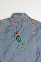 Vintage Nature Art Button Up Shirt