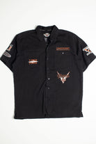 Vintage Harley Davidson Button Up Shirt -