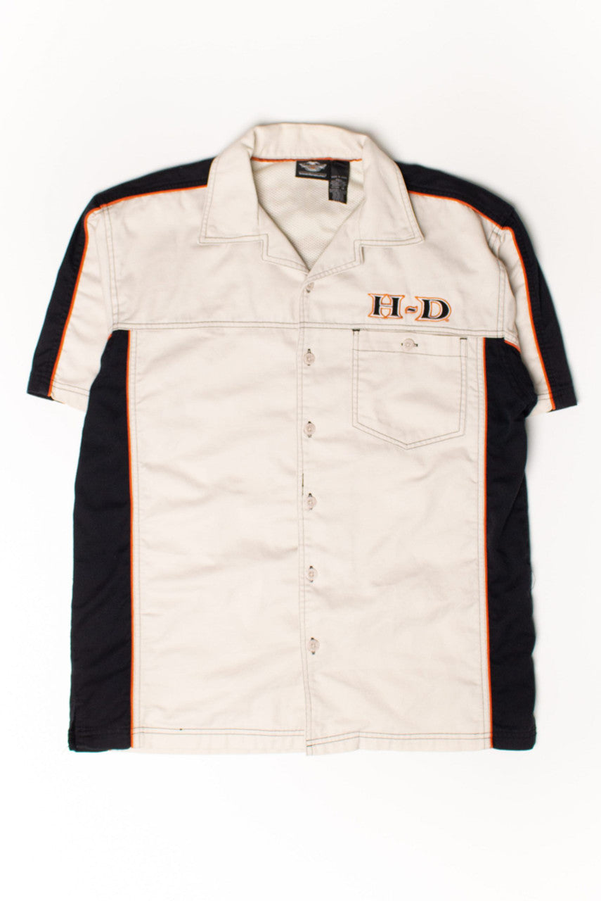 Vintage Harley-Davidson Short Sleeve Button Down Shirt