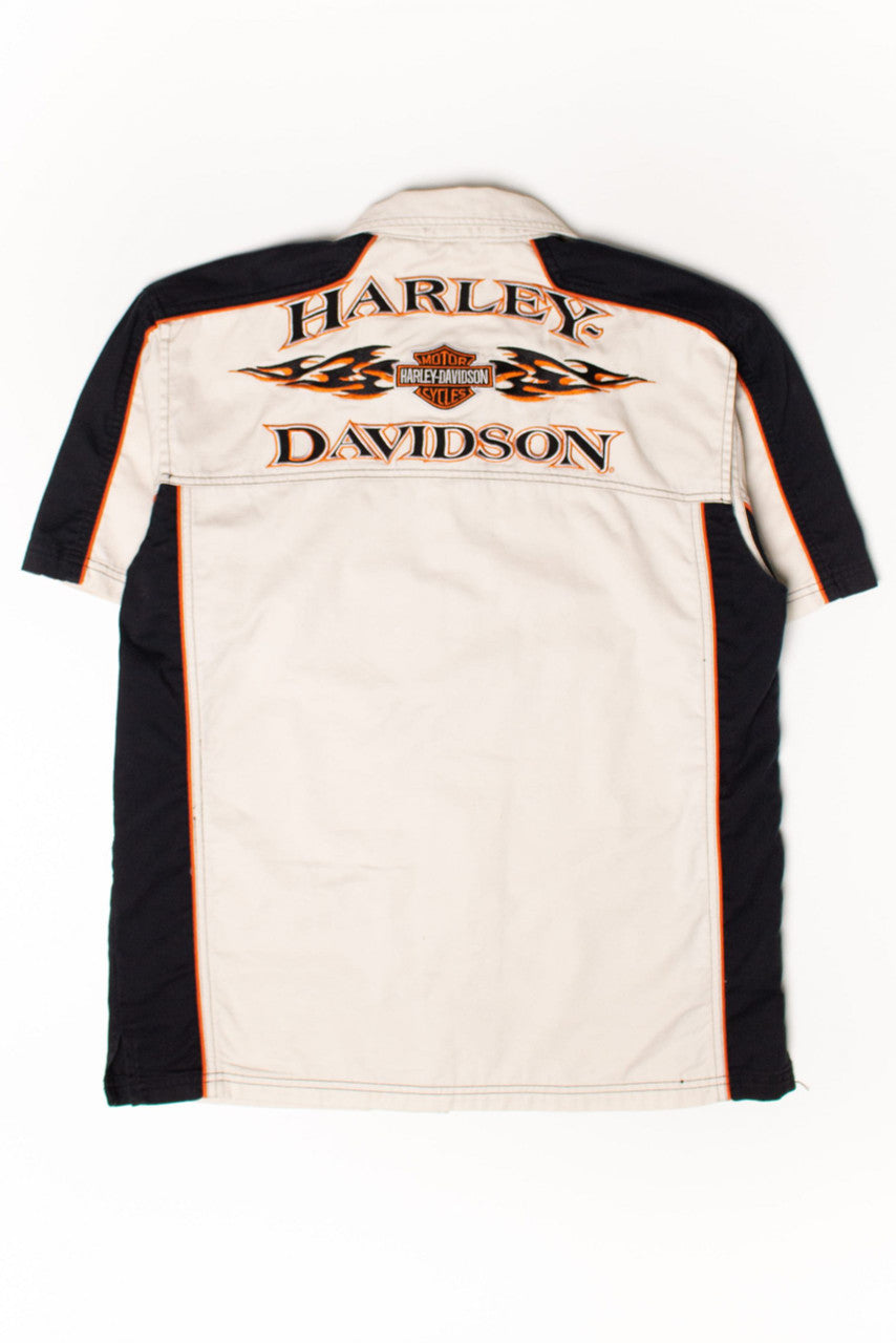 Vintage Harley-Davidson Short Sleeve Button Down Shirt