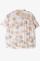 Fish & Palms Button Up Shirt (2000s)