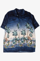 Vintage Tropical Bay Button Up Shirt (2000s)