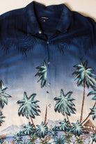 Vintage Tropical Bay Button Up Shirt (2000s)